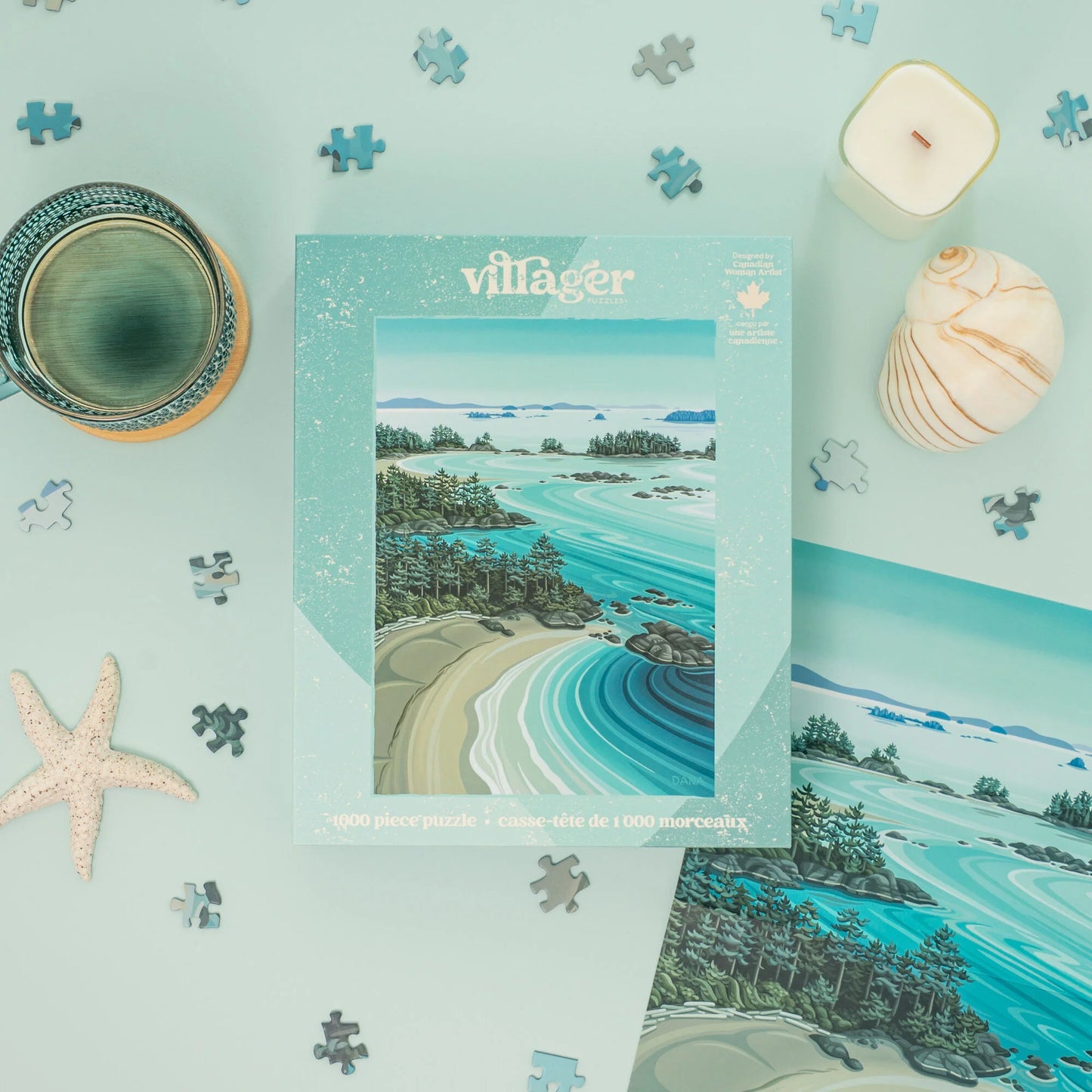 Soaring over Tofino | 1000-Piece Puzzle for Adults | Designed in Canada by Dana Statham
