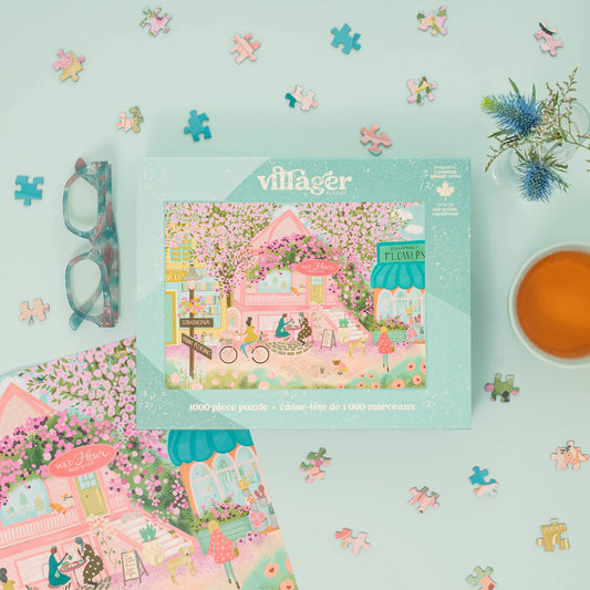 City in Bloom | 1000-Piece Puzzle for Adults | Designed in Canada by Ginger Deverell