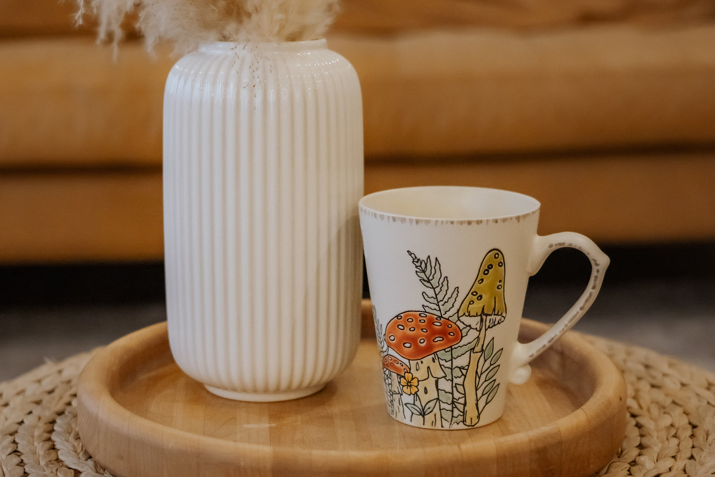 Garden Mushroom Mug