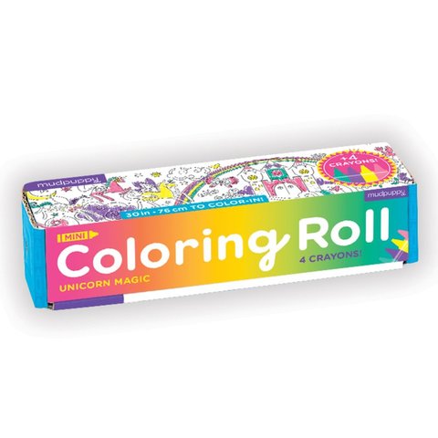 Mini Coloring Roll (Assorted Prints)