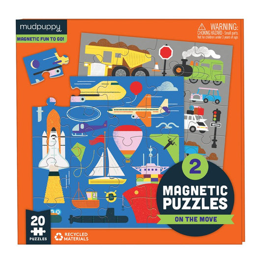 On the Move Magnetic Puzzle Set