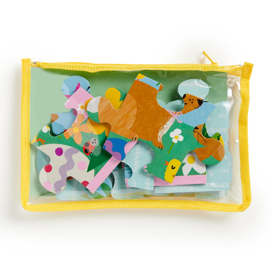 Spring Bunnies 12 Piece Pouch Puzzle