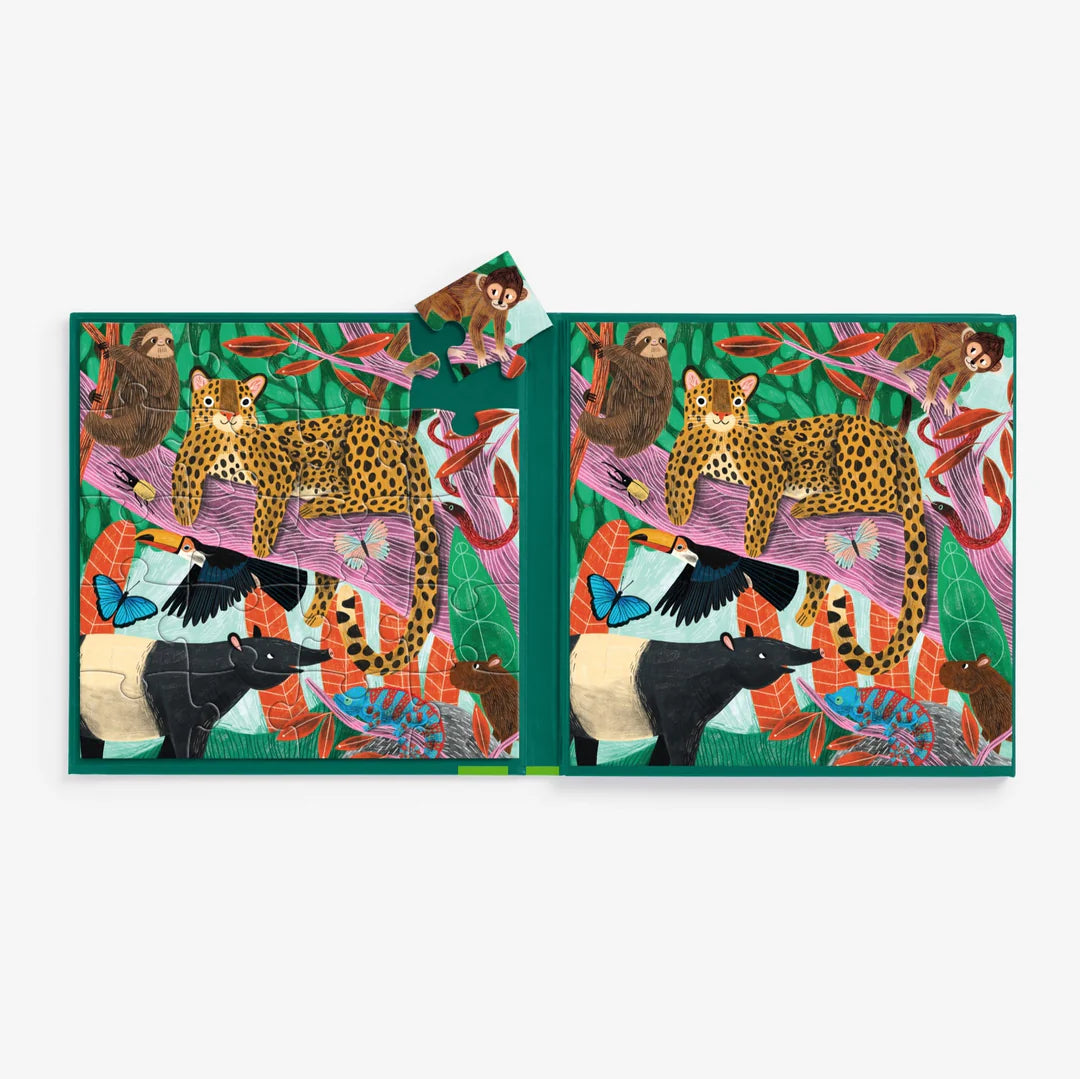 Jungle & Safari Magnetic Puzzle Set