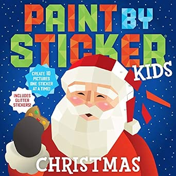 Christmas Paint by Sticker