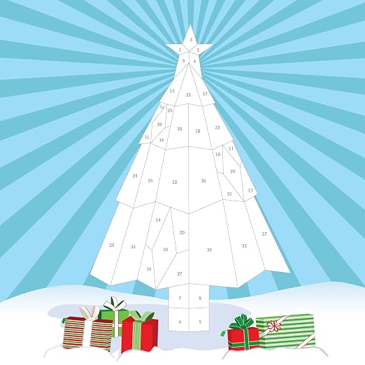 Christmas Paint by Sticker