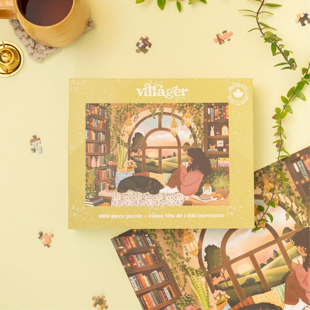 Book Nook | 1000-Piece Puzzle | Designed in Canada