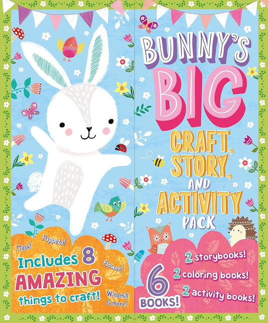 Bunny's Big Story and Activity Pack: Includes 8 Crafts & 6 Books!