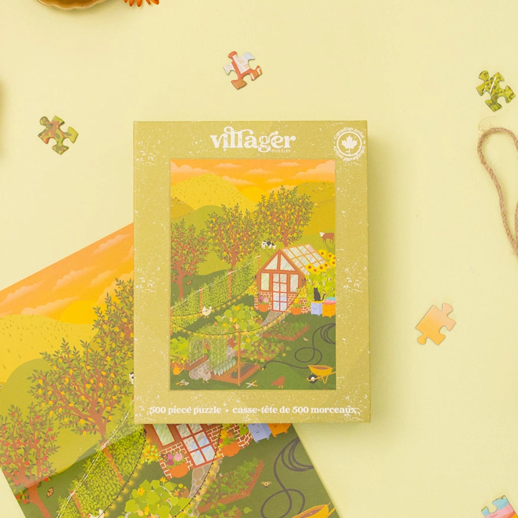 Hobby Farm | 500-Piece Puzzle | Designed in Canada