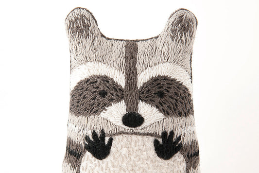 Raccoon Doll Embroidery Kit